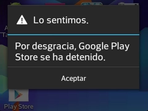 Google PlayStore se detuvo